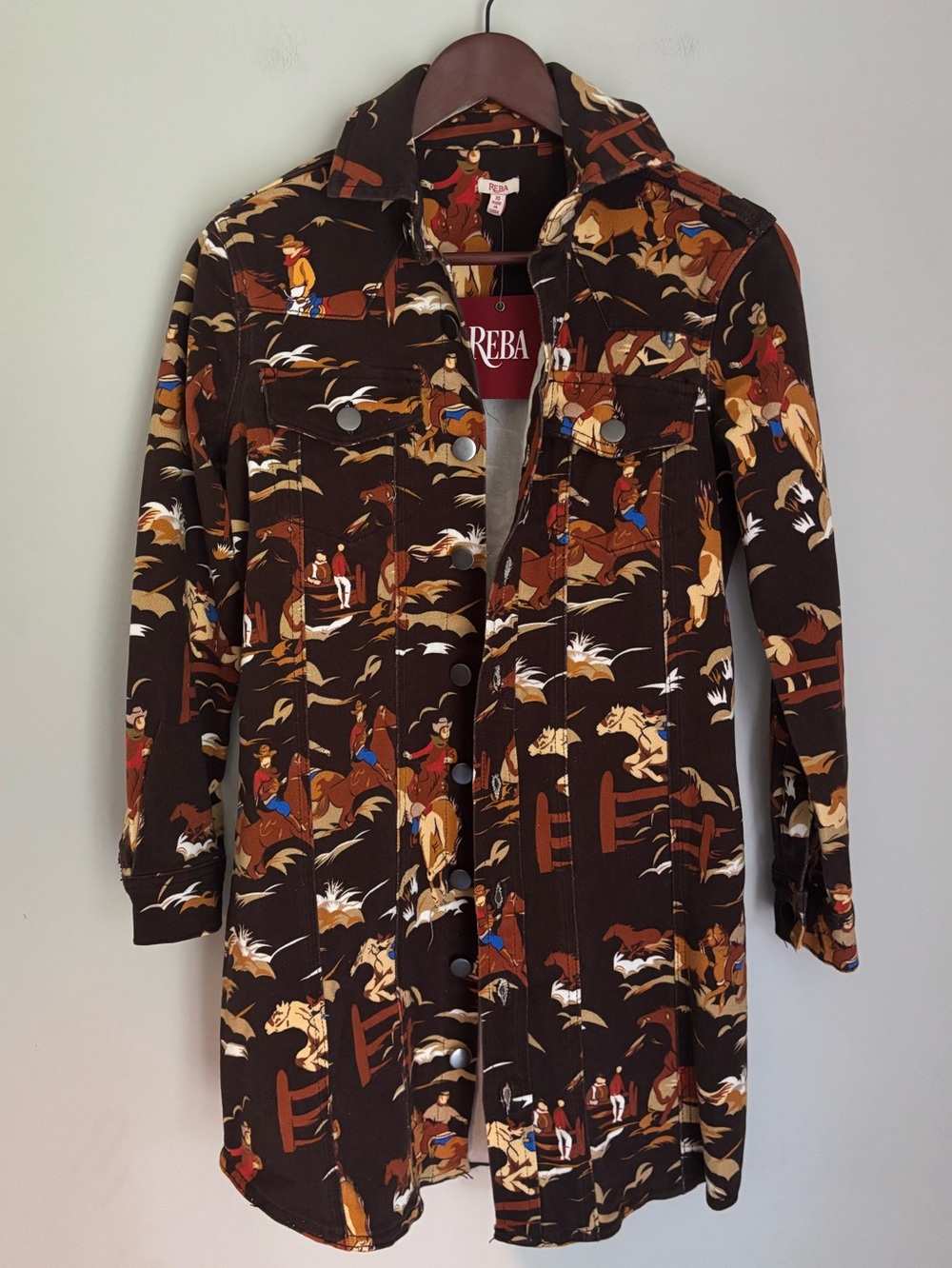 Reba Rodeo Cowboy Jacket/Dress NWT - Picture 2 of 5